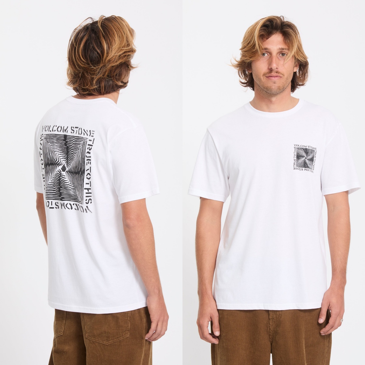 White Voidstone Volcom Outdoor - đánh giá và giá Streetwear Brand Tees
